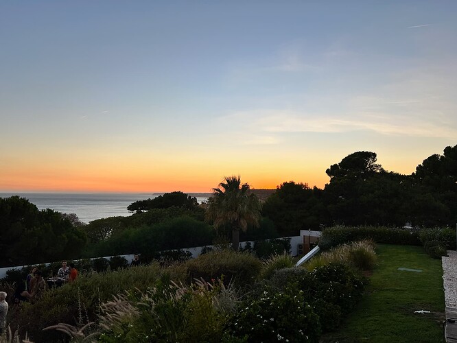 The beauty of an Algarve sunset