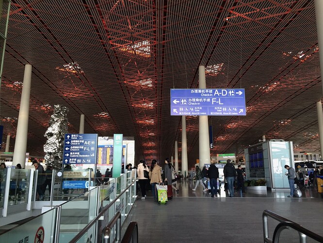 The long trek home begins....