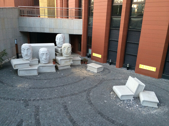 An interesting courtyard near Tsinghua
