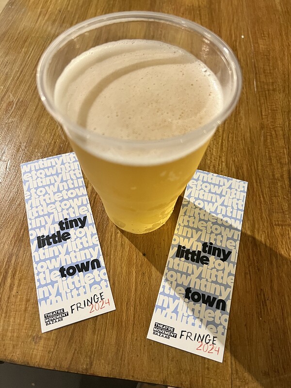Post show Greenwich Lager